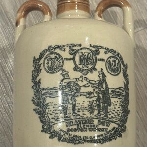 VTG Heather Dew Greybeard Stoneware Jug Scotch Whisky No Stopper